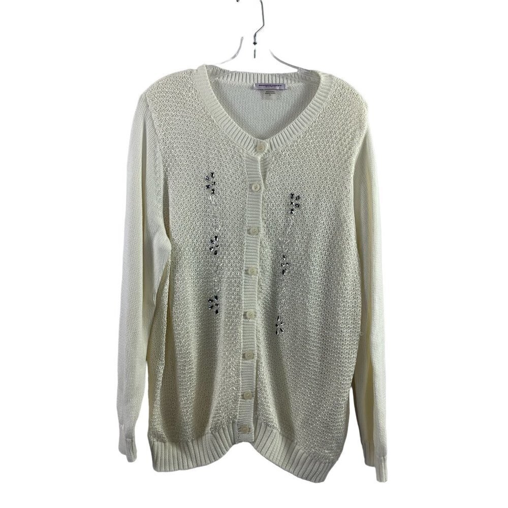 Allison Daley Women's Perfectly Pastel Cream Sweater